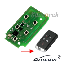 Lonsdor 006 - JL-KY5 - Land Rover / Jaguar 2018-2022 433 MHz - płytka PCB